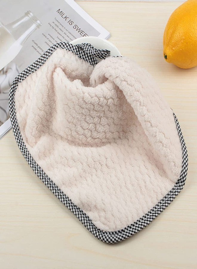 Mockery Kitchen Washcloths Super Absorbent Cleaning Cloth Dishwashing Hangable Rag Soft Towel, Multi-Purpose Cleaning Cloths, Wash Cloth for Home, Car, Window, Odor Stain Grease Free(White, Pack of 2) - Image 4